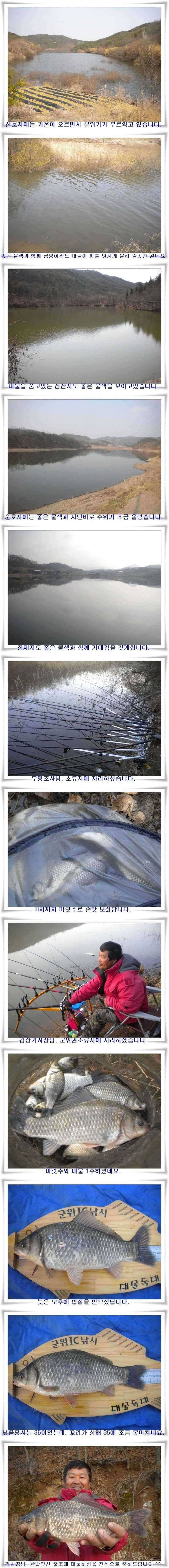 마릿수에 대물까지 (조황조행기 - 특파원조황)