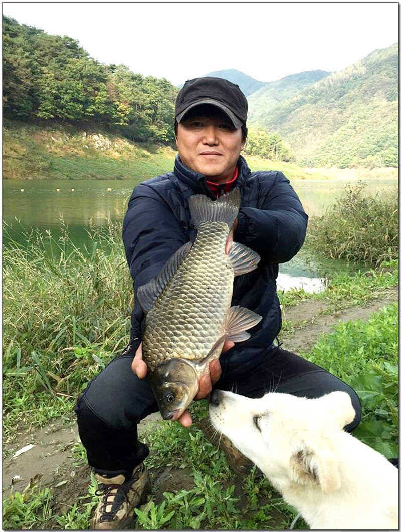 한버들 사짜달천강 월척 (조황조행기 - 특파원조황)
