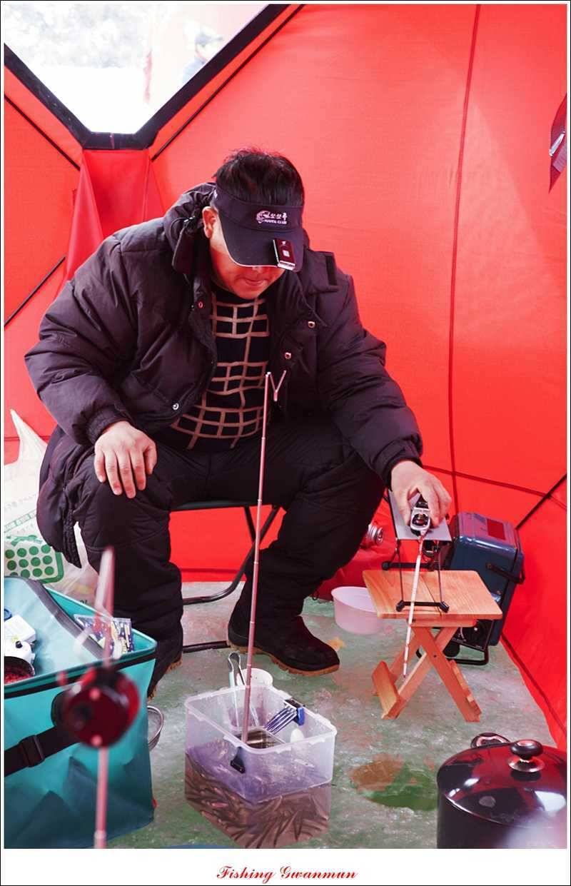 충주괴산권 결빙 상태와 빙어 낚시 (조황조행기 - 특파원조황)