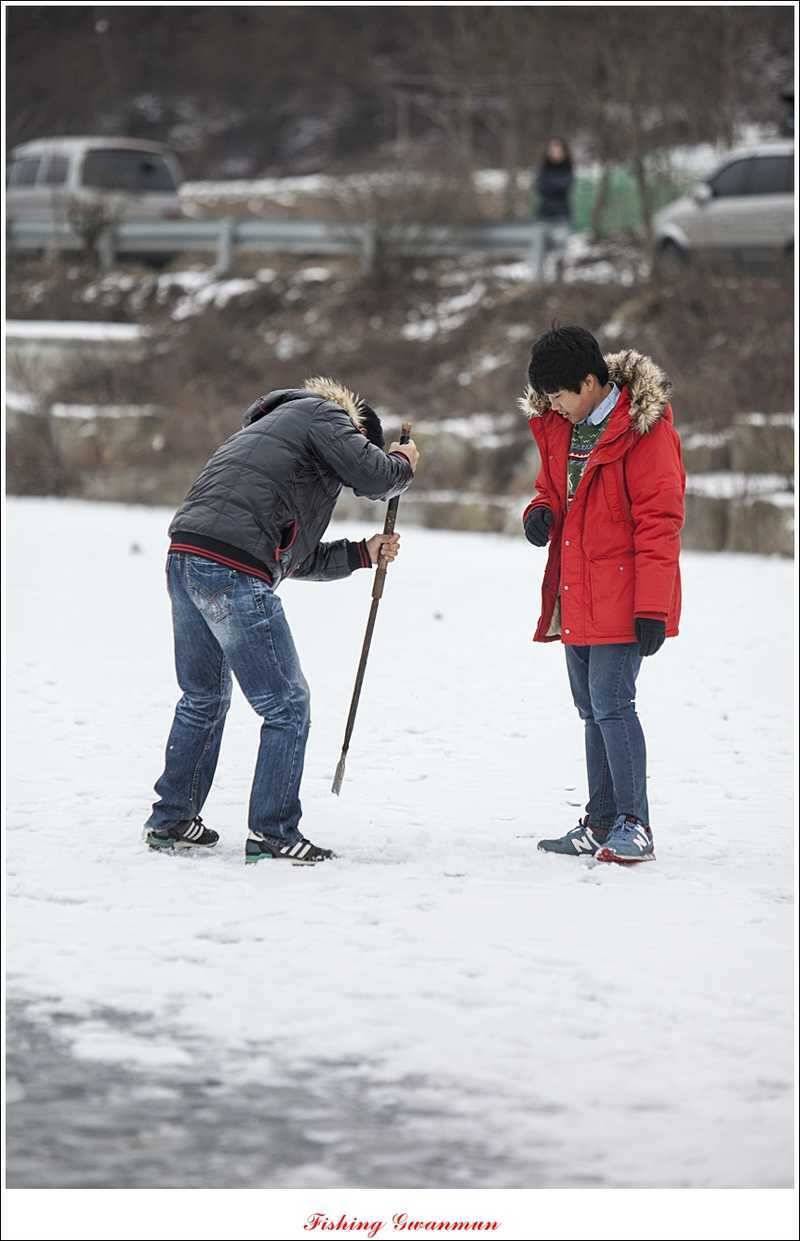 충주괴산권 결빙 상태와 빙어 낚시 (조황조행기 - 특파원조황)