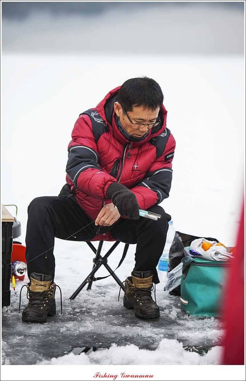 충주괴산권 결빙 상태와 빙어 낚시 (조황조행기 - 특파원조황)
