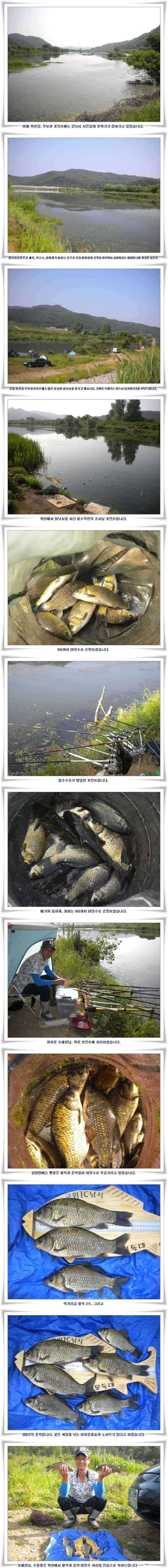 준 월척 마릿수조황 (조황조행기 - 특파원조황)