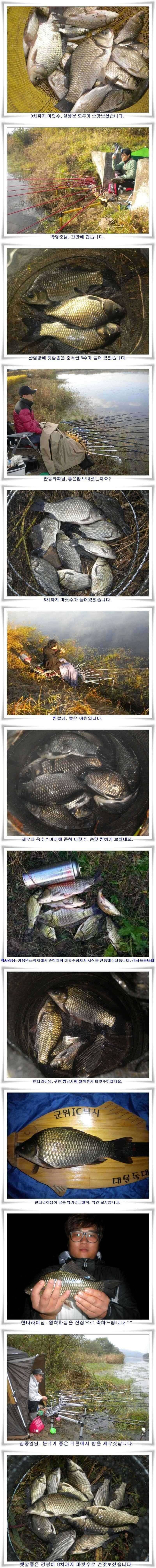 대물의 계절 (조황조행기 - 특파원조황)