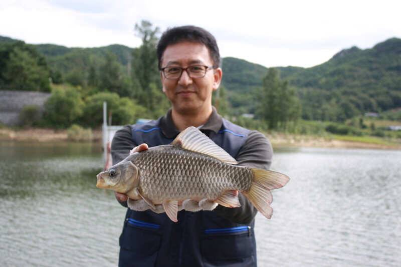 솔낚시터 42 37cm 대물붕어 후산리 월척 (조황조행기 - 특파원조황)