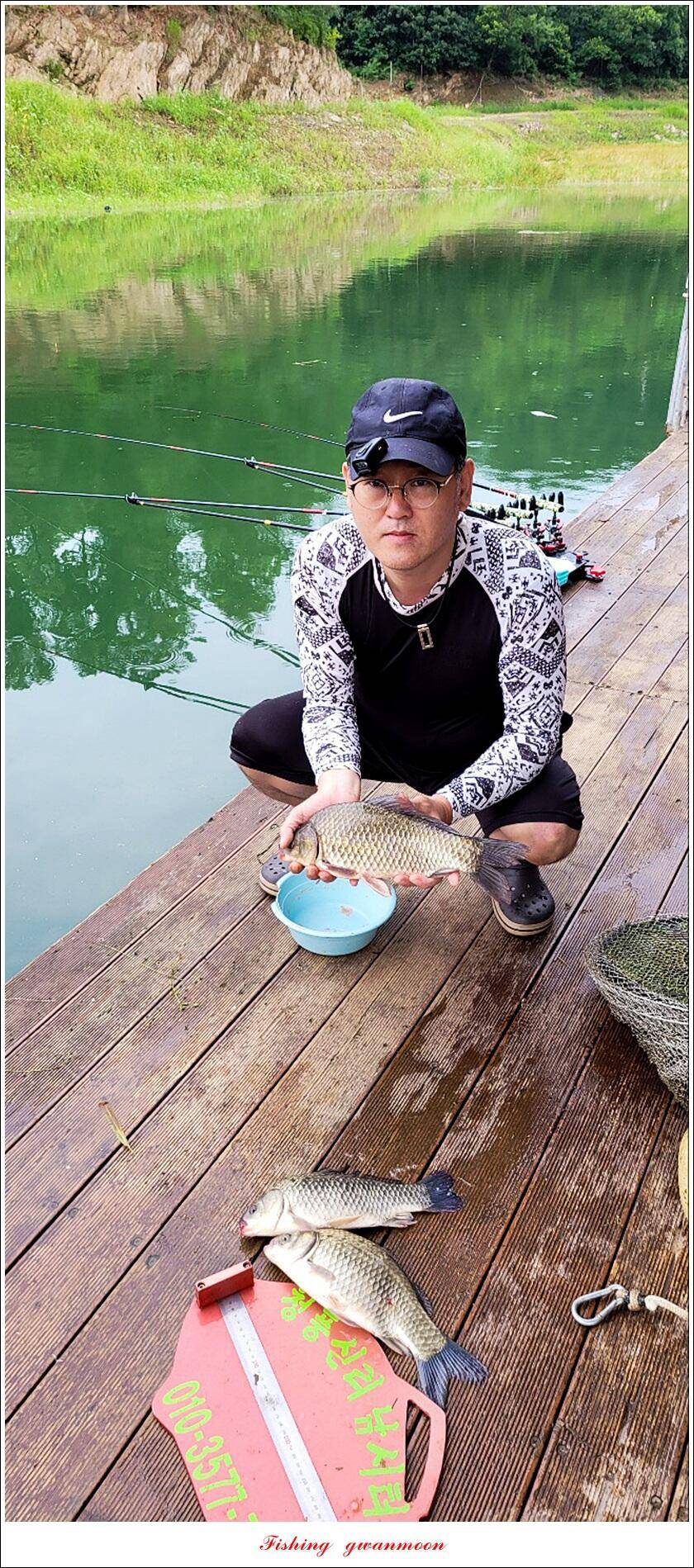 한버들 4 짜 2 수신리 4 짜명서 4 짜 및 충주호 노지 현황 (조황조행기 - 특파원조황)