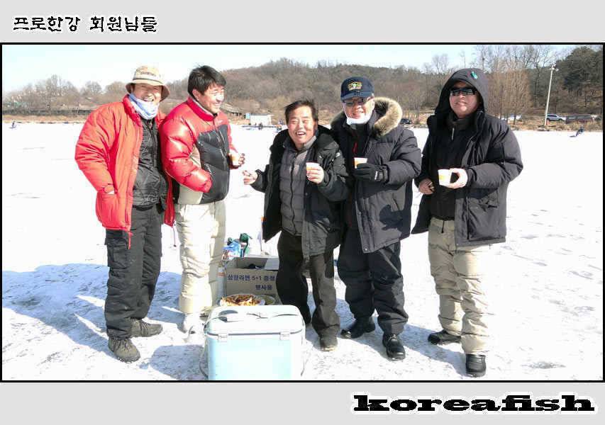 그림으로만 보는 서동지 빙상낚시 소식 (조황조행기 - 특파원조황)