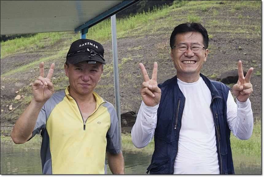 충주호 오름수위 (조황조행기 - 특파원조황)