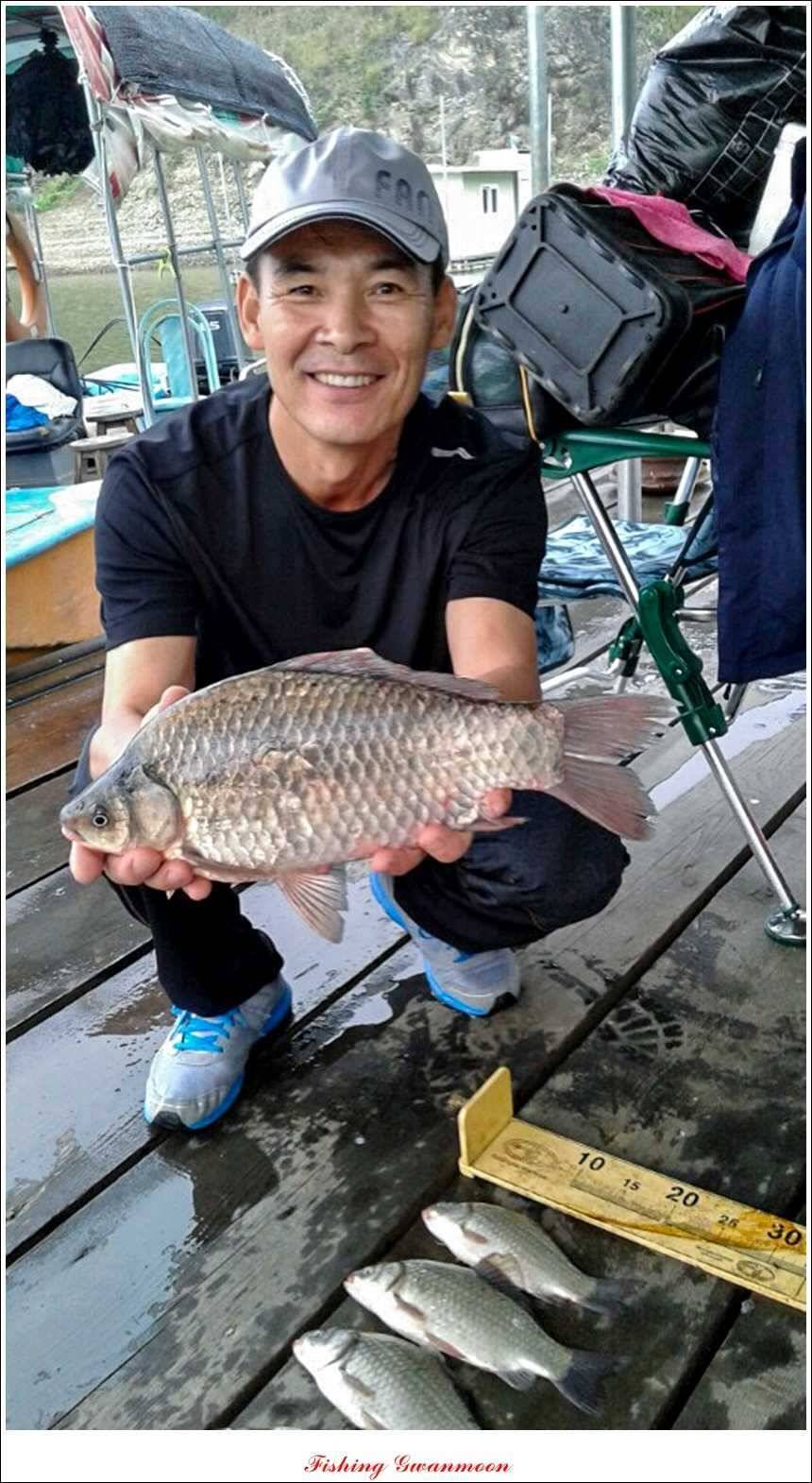한버들 사짜실리곡 화곡지 월척 (조황조행기 - 특파원조황)