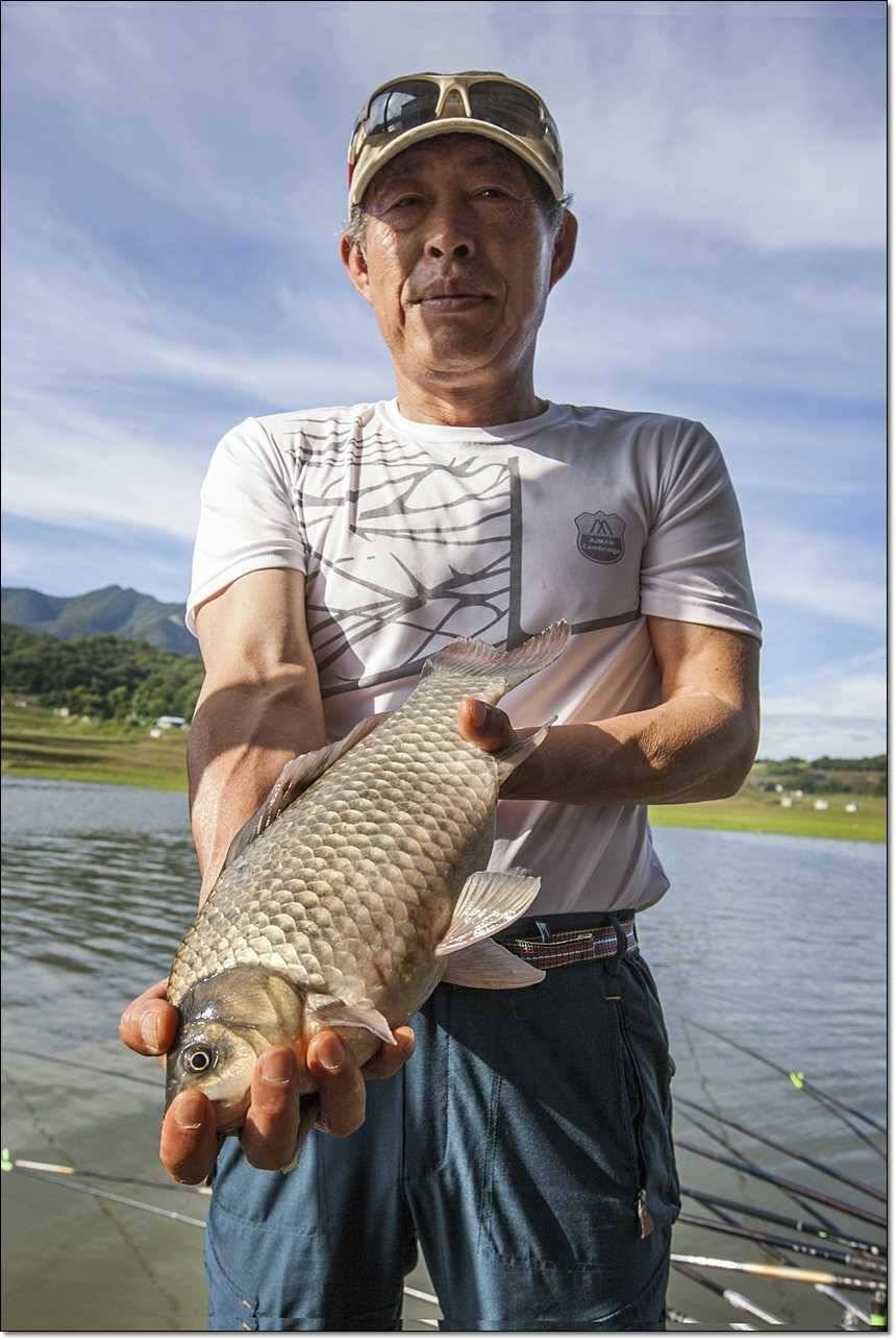 한버들 42 cm병호 385 cm늘푸른 키로장어 (조황조행기 - 특파원조황)