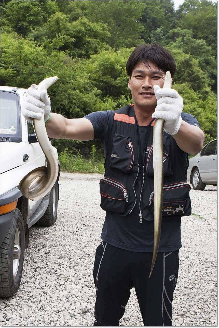 신매 425 cm 대물늘푸른 장어칠성지 사짜 (조황조행기 - 특파원조황)