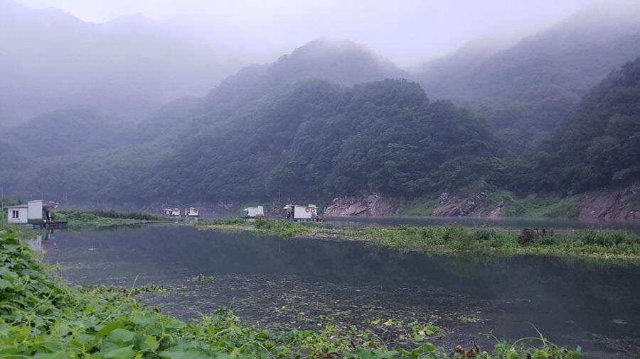 명서낚시터 395cm 외 허리급 조황입니다 (조황조행기 - 특파원조황)