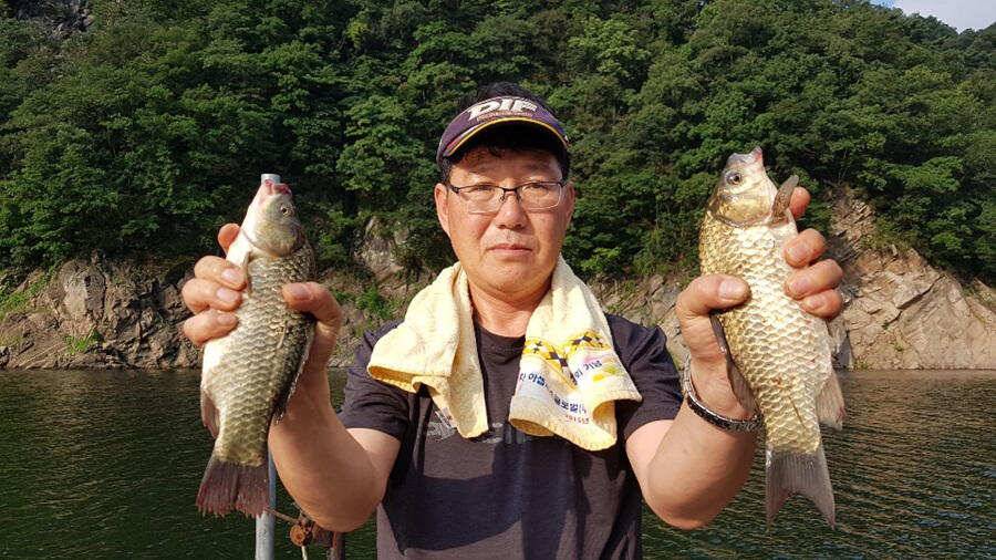 명서낚시터 4짜에 허리급 월척조황 (조황조행기 - 특파원조황)