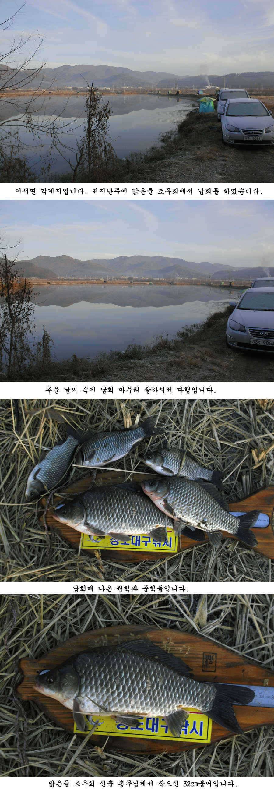 청도권 마지막 조황 (조황조행기 - 특파원조황)