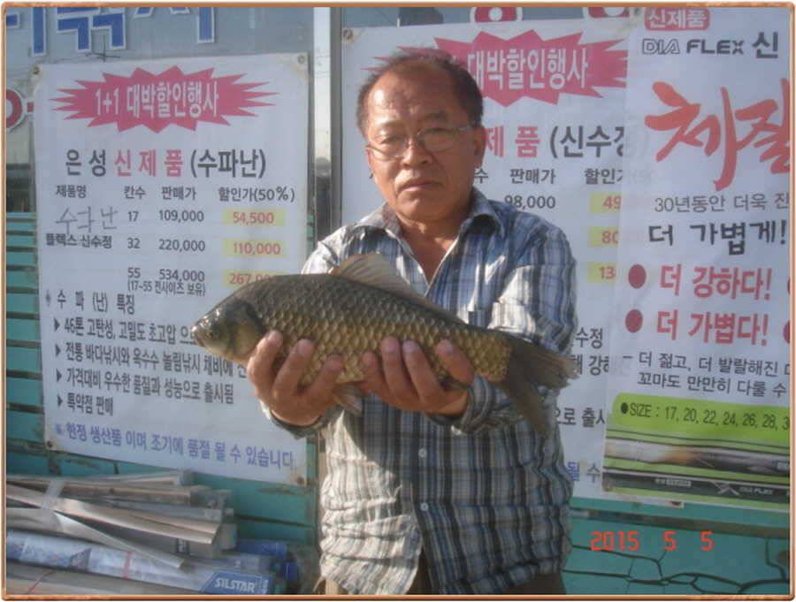 진위천 조황 소식 (조황조행기 - 특파원조황)