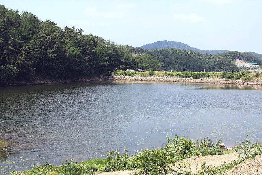 갈수기 낚시경산권 저수지 상황 (조황조행기 - 특파원조황)
