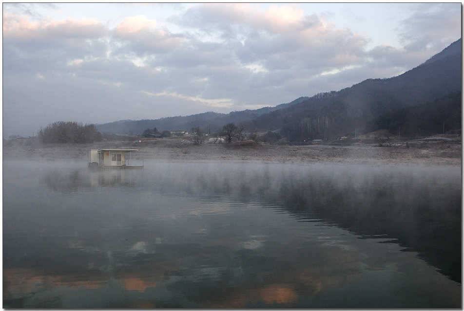 충주호 겨울 낚시 (조황조행기 - 특파원조황)
