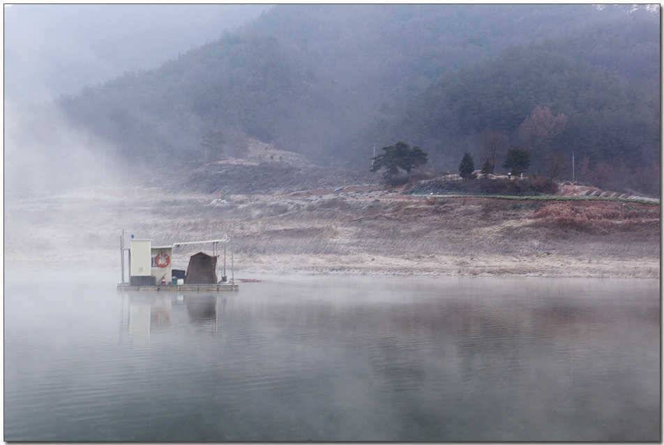충주호 겨울 낚시 (조황조행기 - 특파원조황)