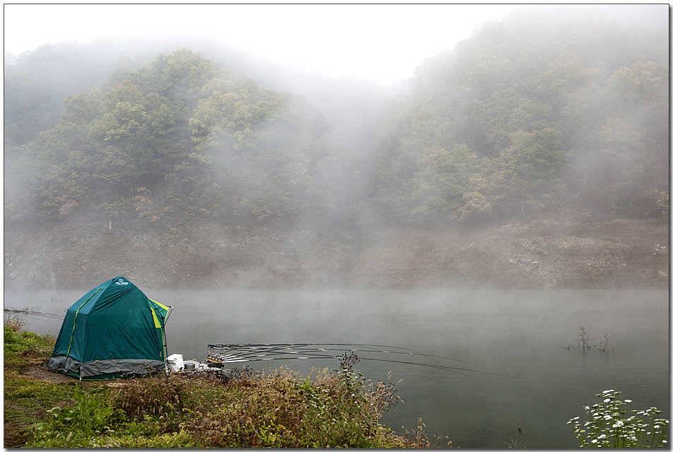 한버들 사짜칠성지 사짜충주호 노지 대물 (조황조행기 - 특파원조황)