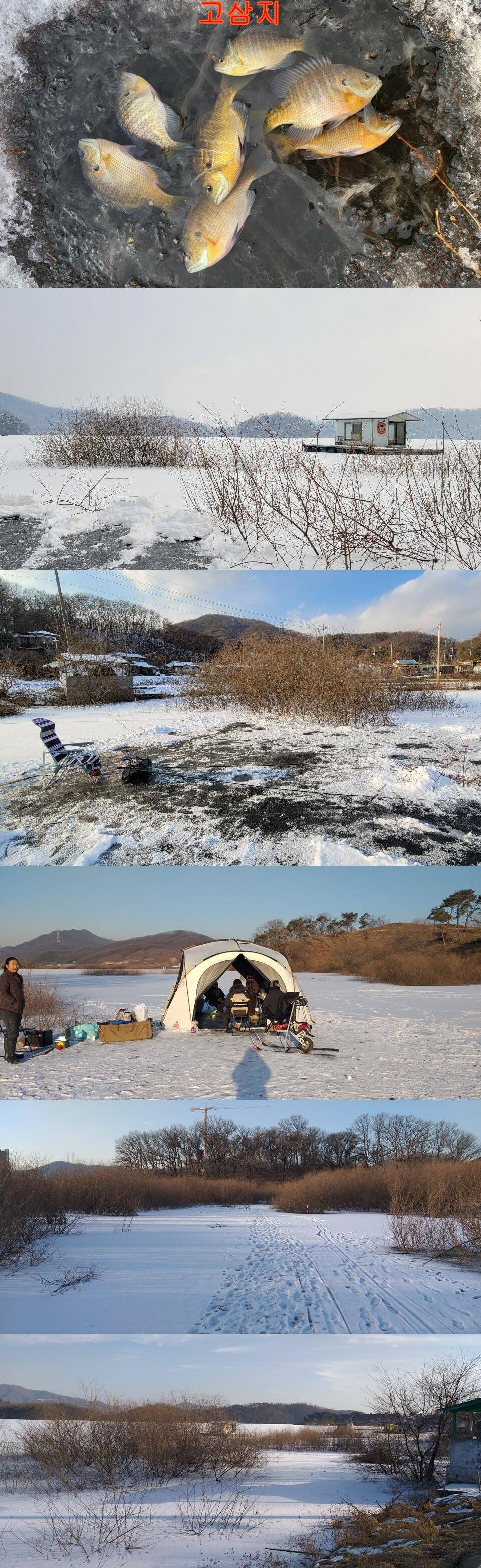 안흥수낚시 주변 낚시터들 현황 (조황조행기 - 특파원조황)