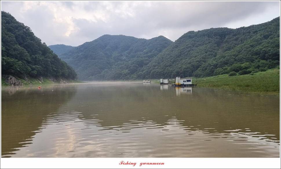 한버들 4 짜 2 수신리 4 짜명서 4 짜 및 충주호 노지 현황 (조황조행기 - 특파원조황)