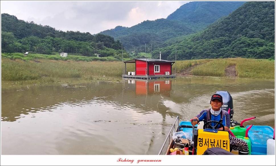 한버들 4 짜 2 수신리 4 짜명서 4 짜 및 충주호 노지 현황 (조황조행기 - 특파원조황)