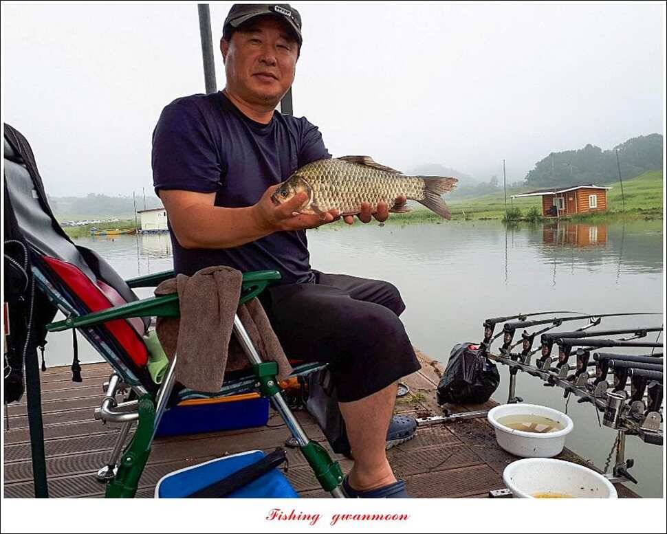 명서제일 낚시터 오름수위 현황 (조황조행기 - 특파원조황)