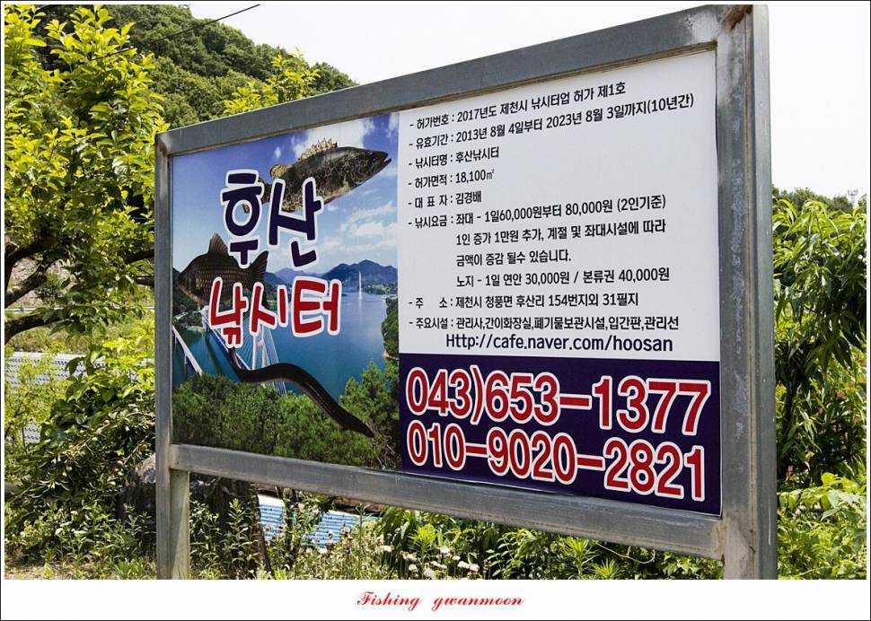 한버들 435 cm 및 명서제일사오리후산리 오름수위 전 소식 (조황조행기 - 특파원조황)