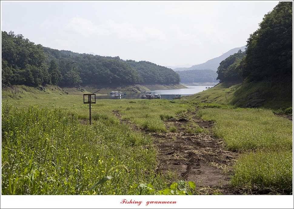 명서제일 낚시터 오름수위 현황 (조황조행기 - 특파원조황)