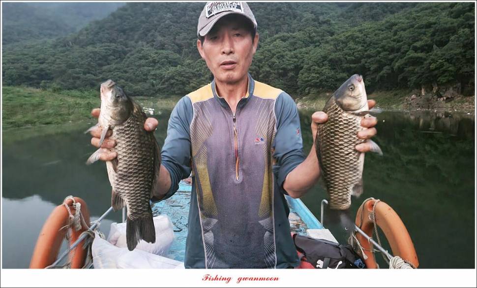 한버들 4 짜 2 수신리 4 짜명서 4 짜 및 충주호 노지 현황 (조황조행기 - 특파원조황)
