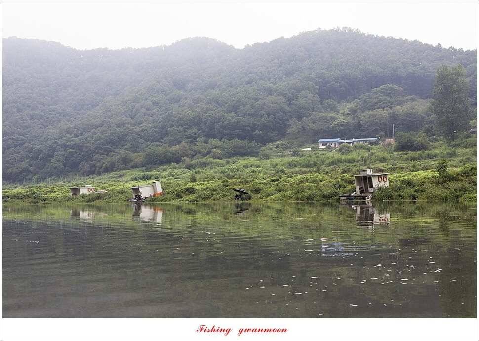 명서제일 낚시터 오름수위 현황 (조황조행기 - 특파원조황)