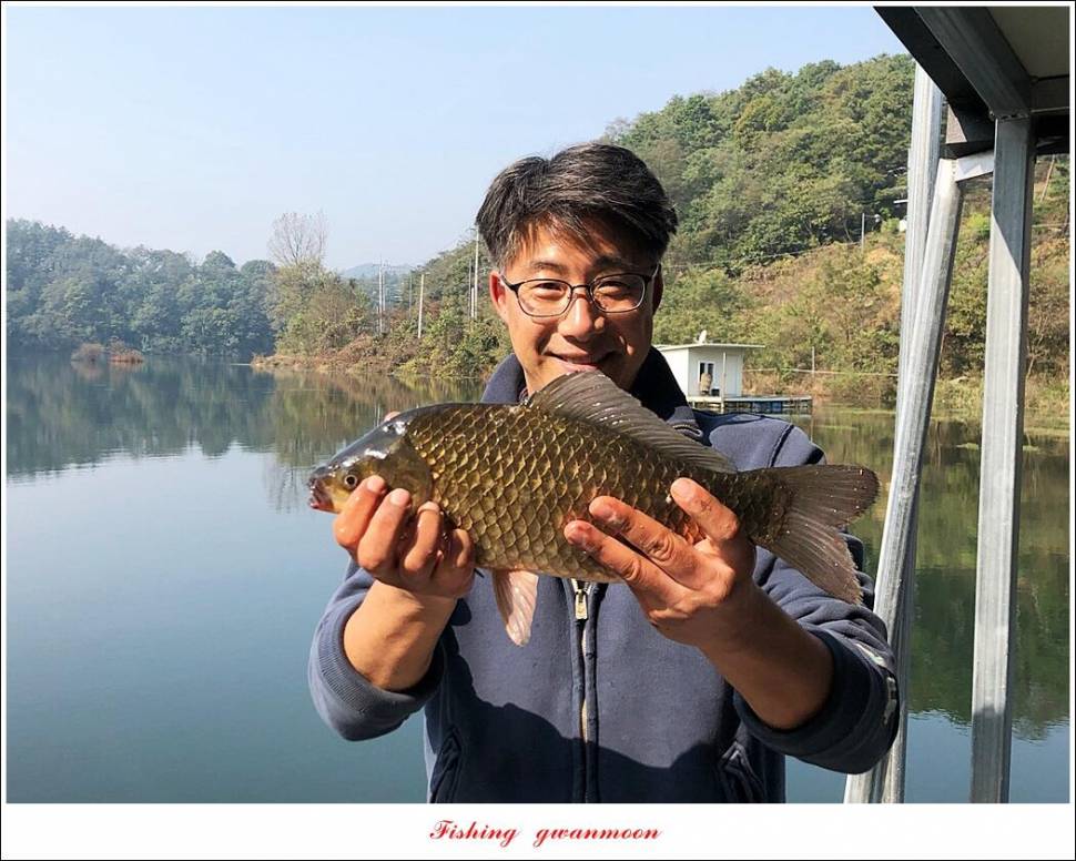 화곡지 4 짜솔 39 cm돌감 37 cm충주호 노지 현황 (조황조행기 - 특파원조황)
