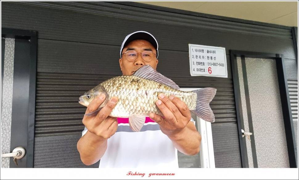 한버들 43 cm목벌 4 짜 2 수솔 낚시터사오리 월척 조황 (조황조행기 - 특파원조황)