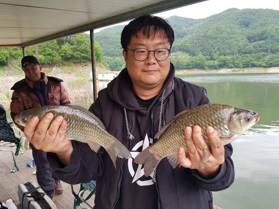 하천 4짜 대물붕어에 허리급 조황 (조황조행기 - 특파원조황)