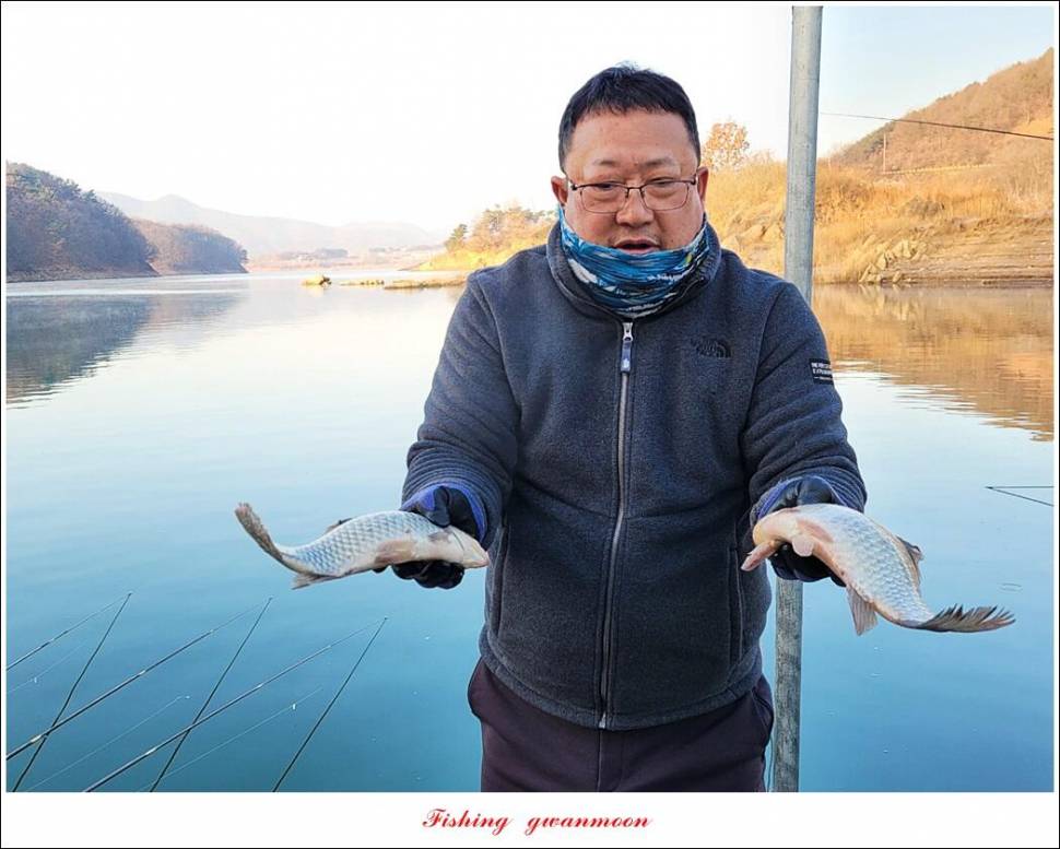 한버들 왕중왕전 대회신리 465 cm 대물 돌감 37 cm34 cm월척 조황 (조황조행기 - 특파원조황)