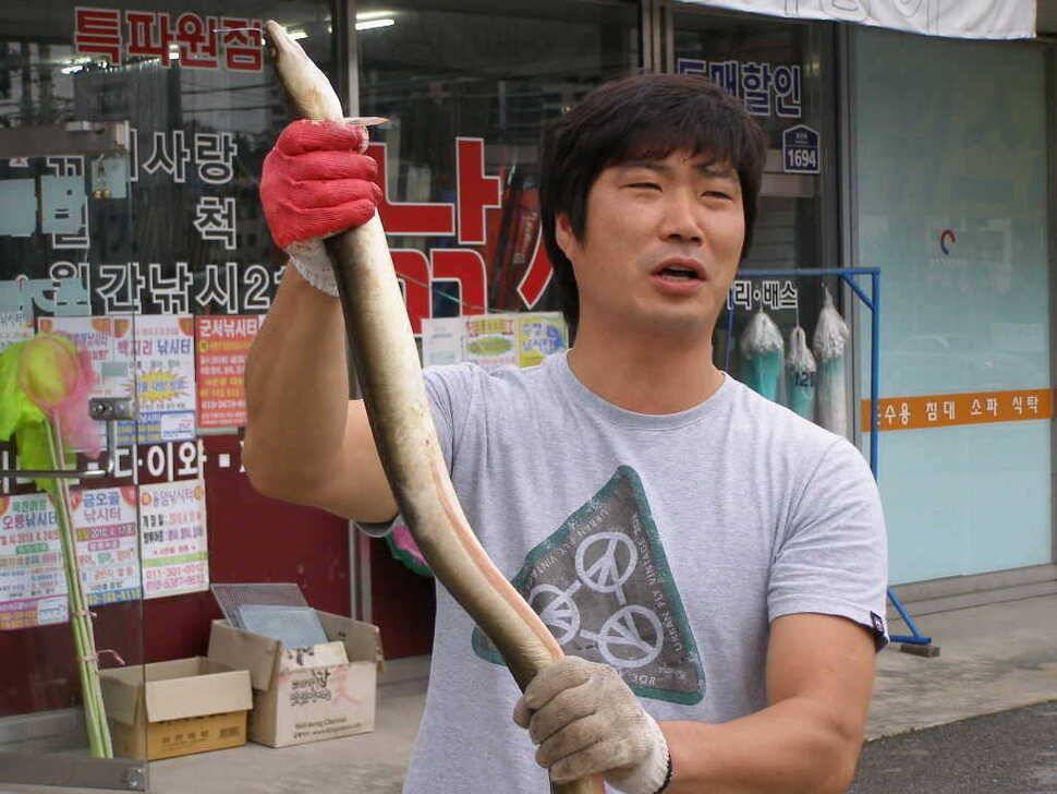 대물장어 구경하세요 (조황조행기 - 특파원조황)
