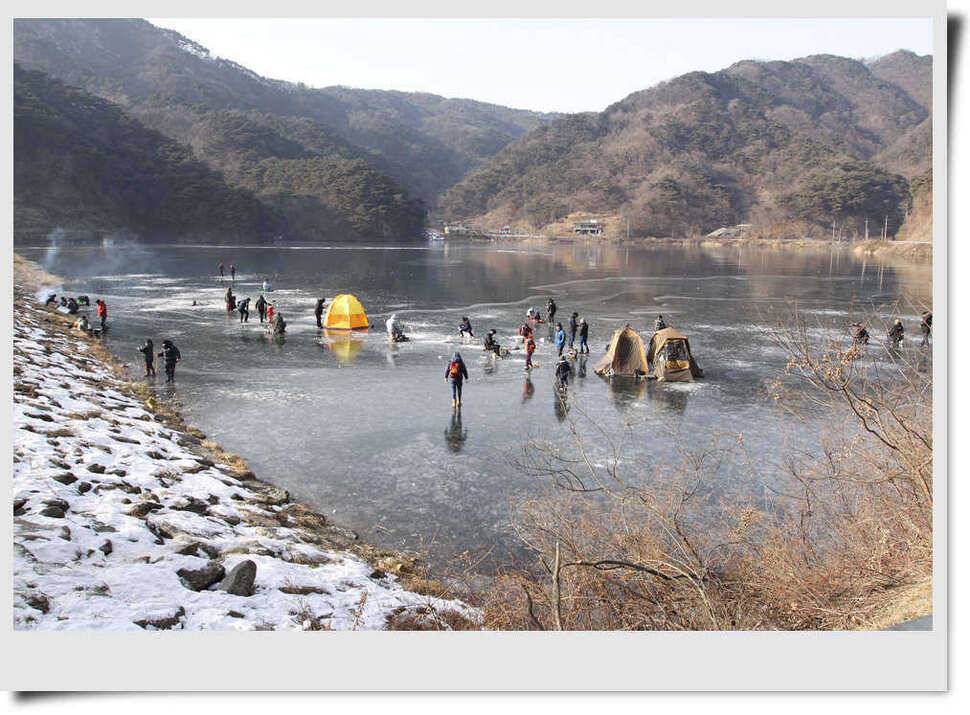 충주권 빙어낚시 (조황조행기 - 특파원조황)