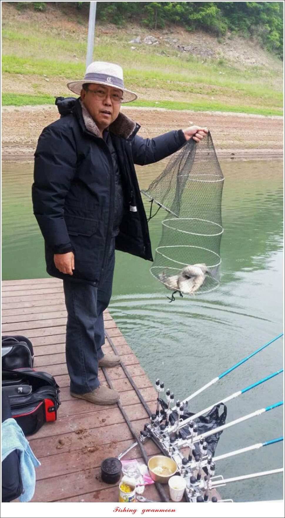 한버들실리곡돌감 월척 (조황조행기 - 특파원조황)