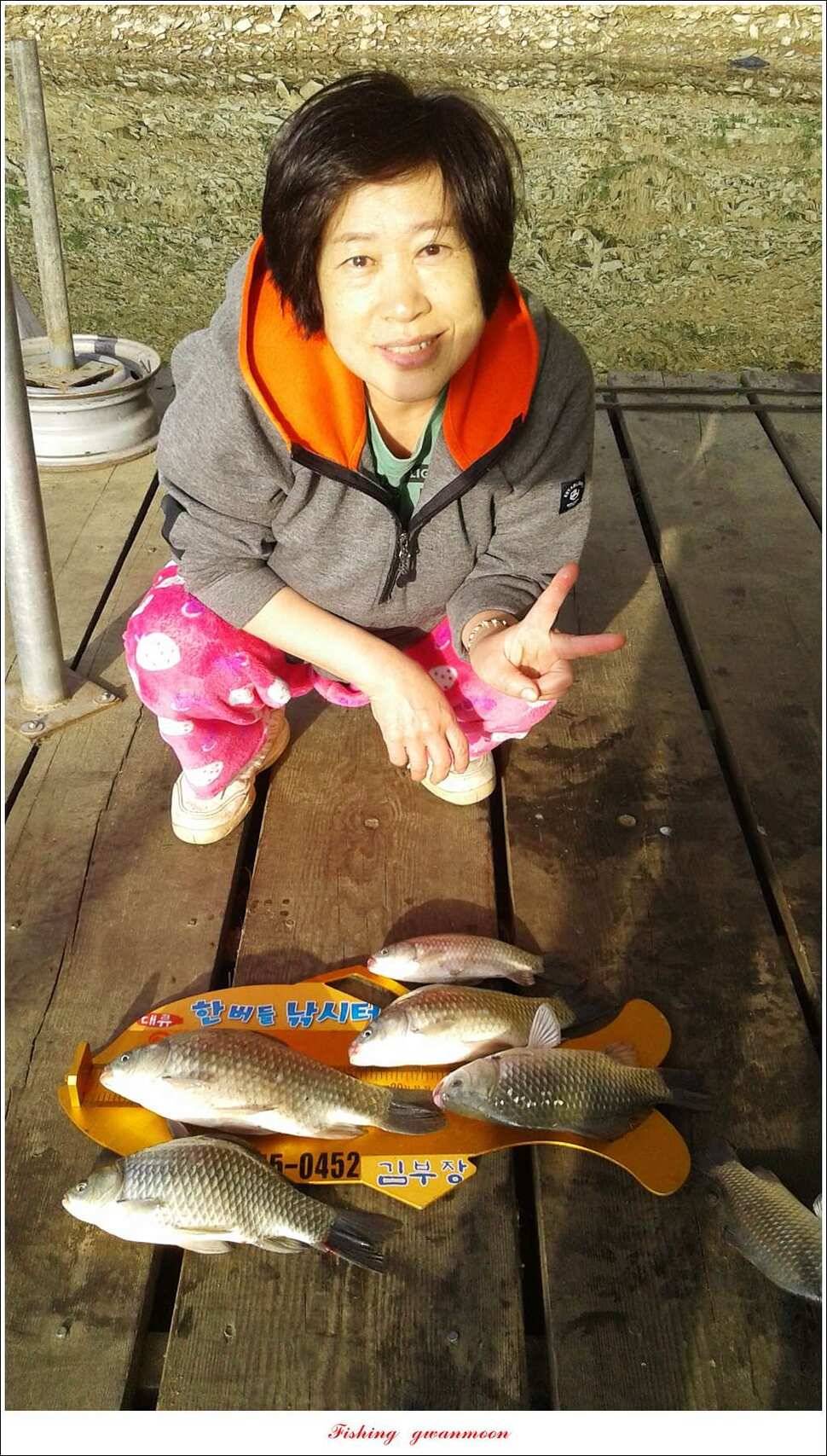 한버들실리곡 월척 행진저수지 사짜 (조황조행기 - 특파원조황)