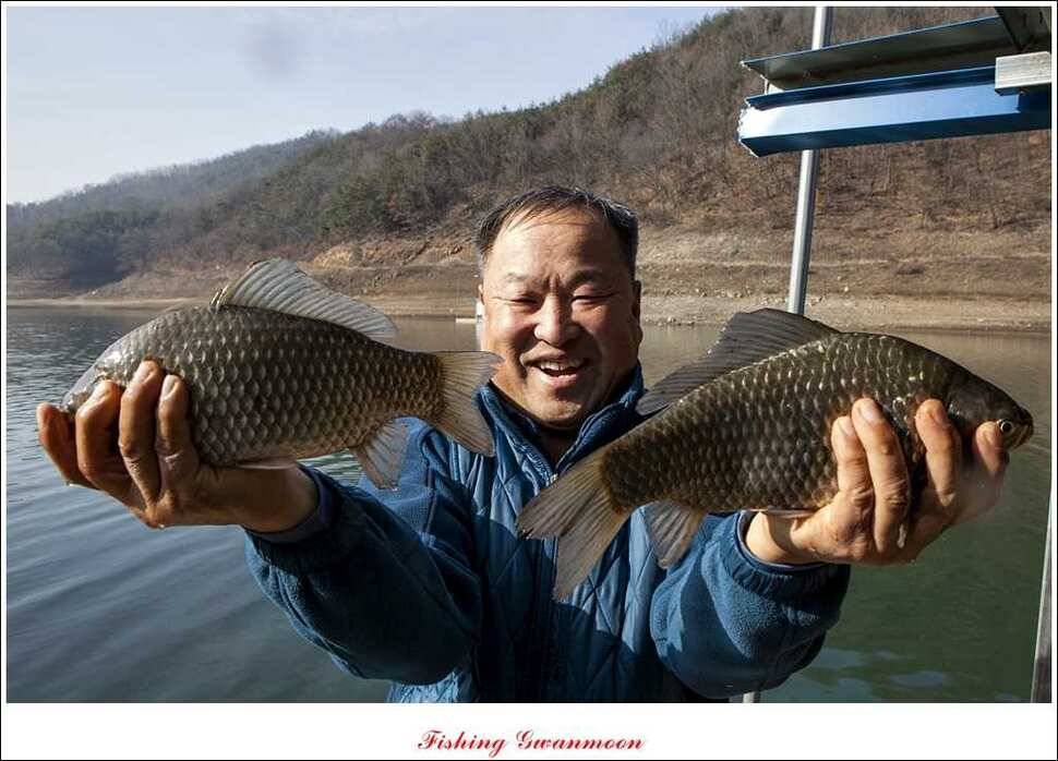 제일윤신매돌감짱가네한버들실리곡 월척 (조황조행기 - 특파원조황)