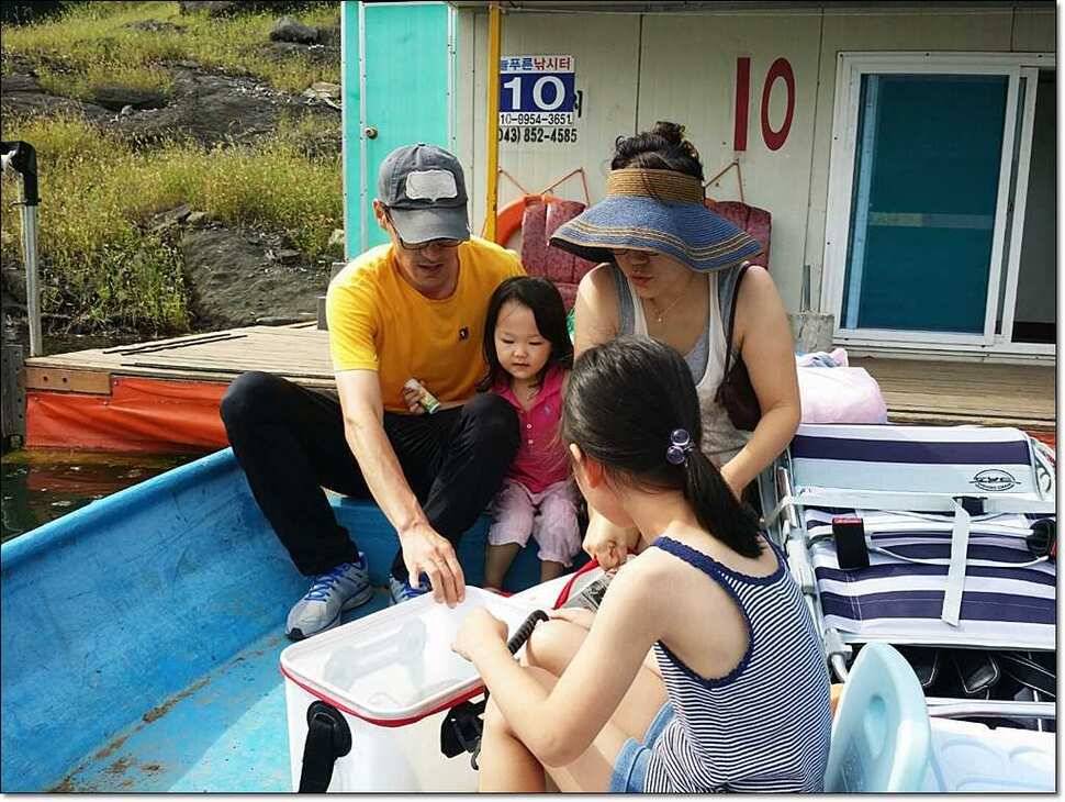 충주호 오름수위 현황 (조황조행기 - 특파원조황)
