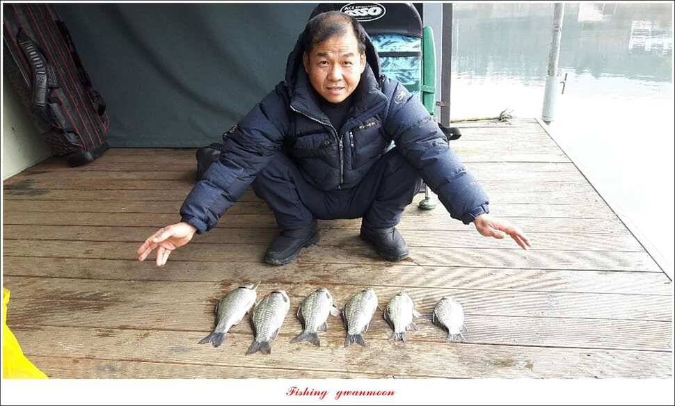 제일 낚시터 37cm35 cm 월척 및 마릿수 조황 (조황조행기 - 특파원조황)