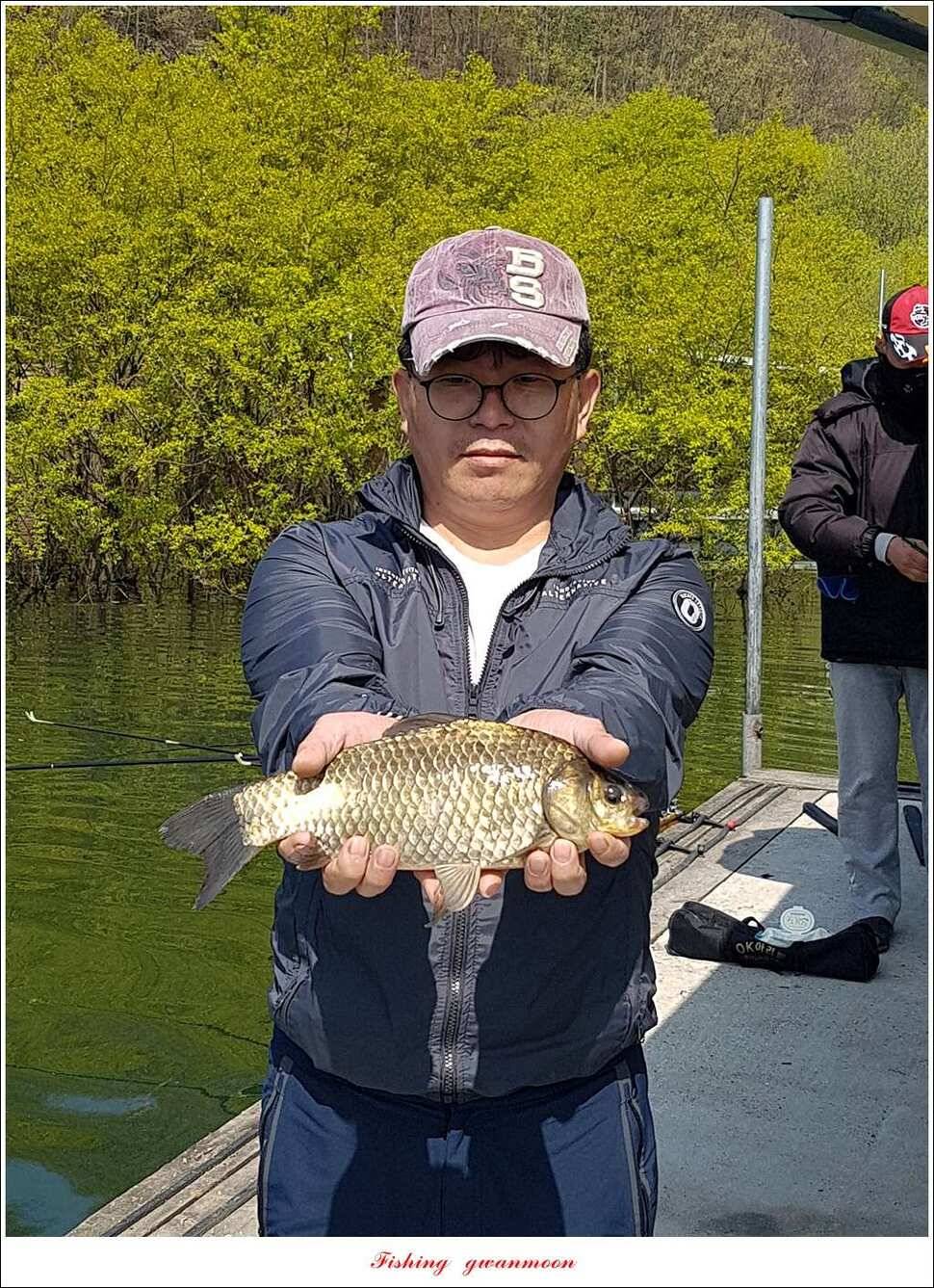 실리곡 사짜화곡지 사짜한버들 38cm 조황 (조황조행기 - 특파원조황)