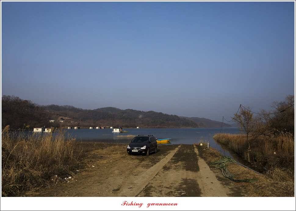 빙어 낚시물낚시 (조황조행기 - 특파원조황)