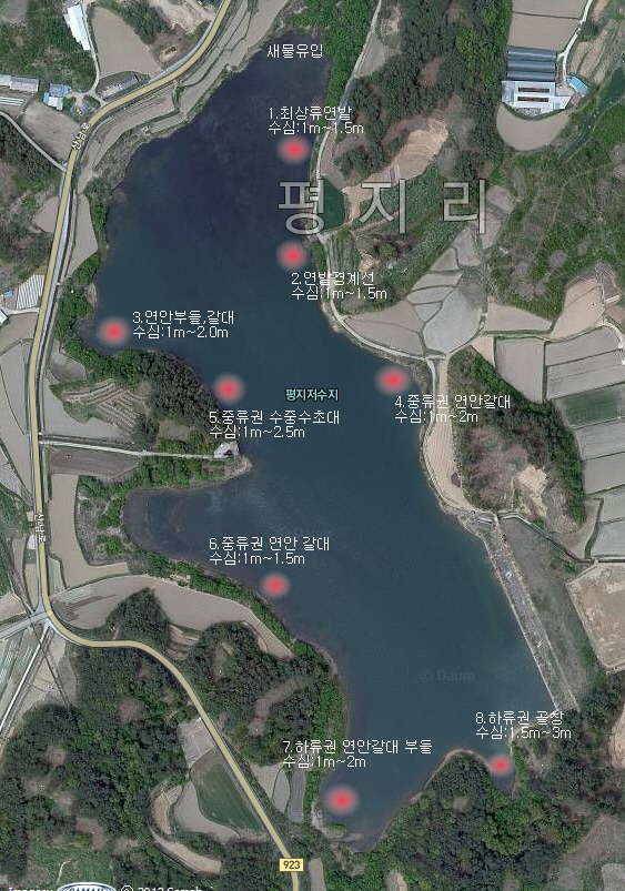 이것도 오름수위 찬스인가요댐방류로인한 수위증가 (월척지식 - 대물낚시)