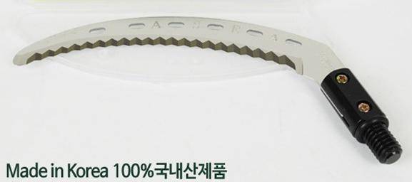 아세아 수초낫 날 세우는 방법 (월척지식 - 대물낚시)