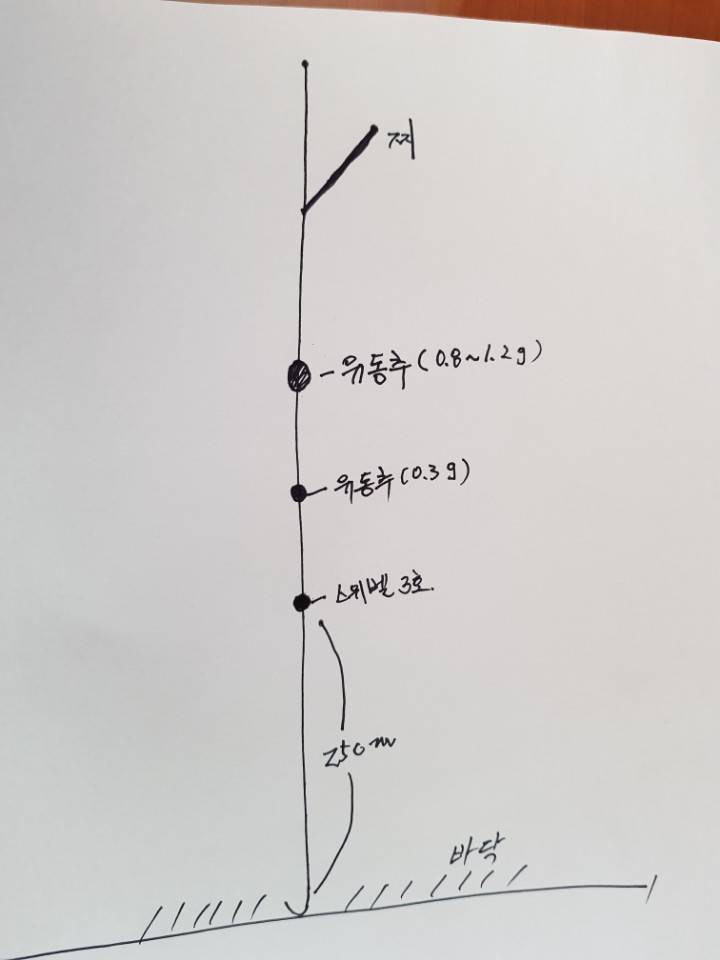 찌마춤에 따른 입질 표현과 챔질 (월척지식 - 대물낚시)