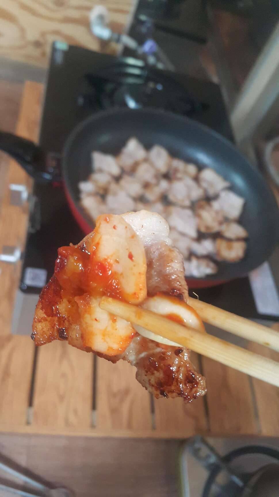 충북 진천 초평지의 어느좌대 (조황조행기 - 모바일간편조행)