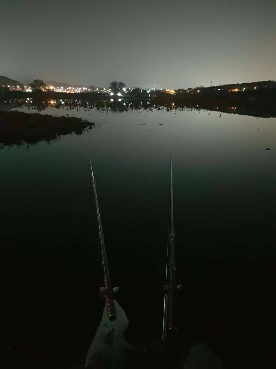 경산에 짬낚왔어요하다 케미장착 ㅜㅜ (조황조행기 - 모바일간편조행)
