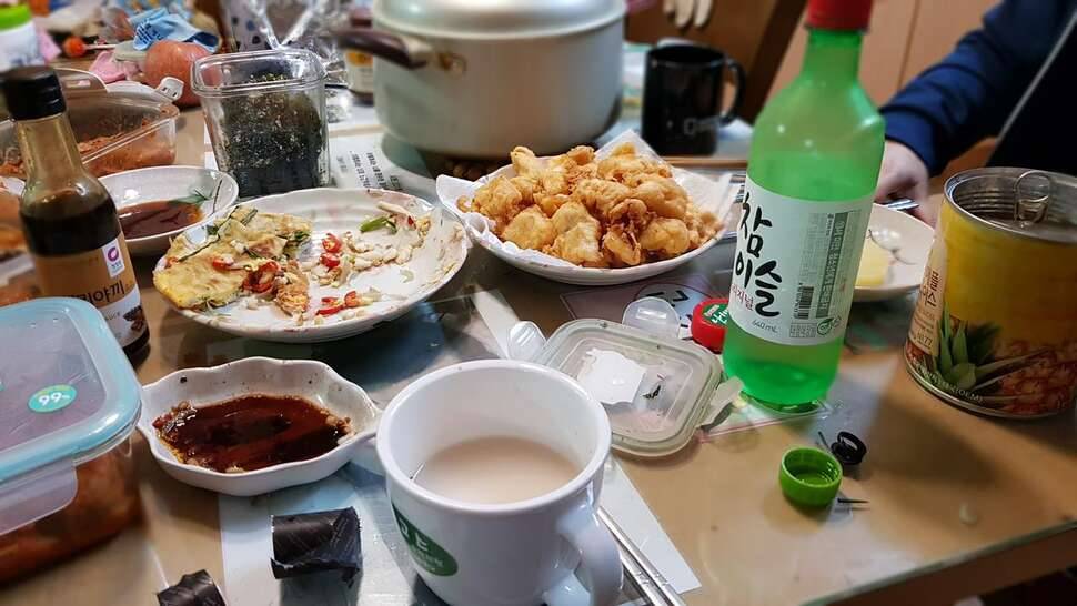 소양천 붕어 아닌 붕어천적의 천적 (조황조행기 - 모바일간편조행)