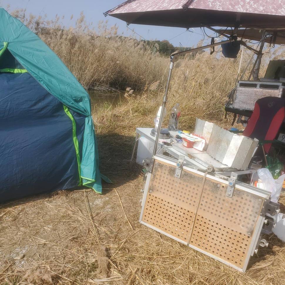 대부도 수로에서 3차개인 사유지 안에서 (조황조행기 - 모바일간편조행)